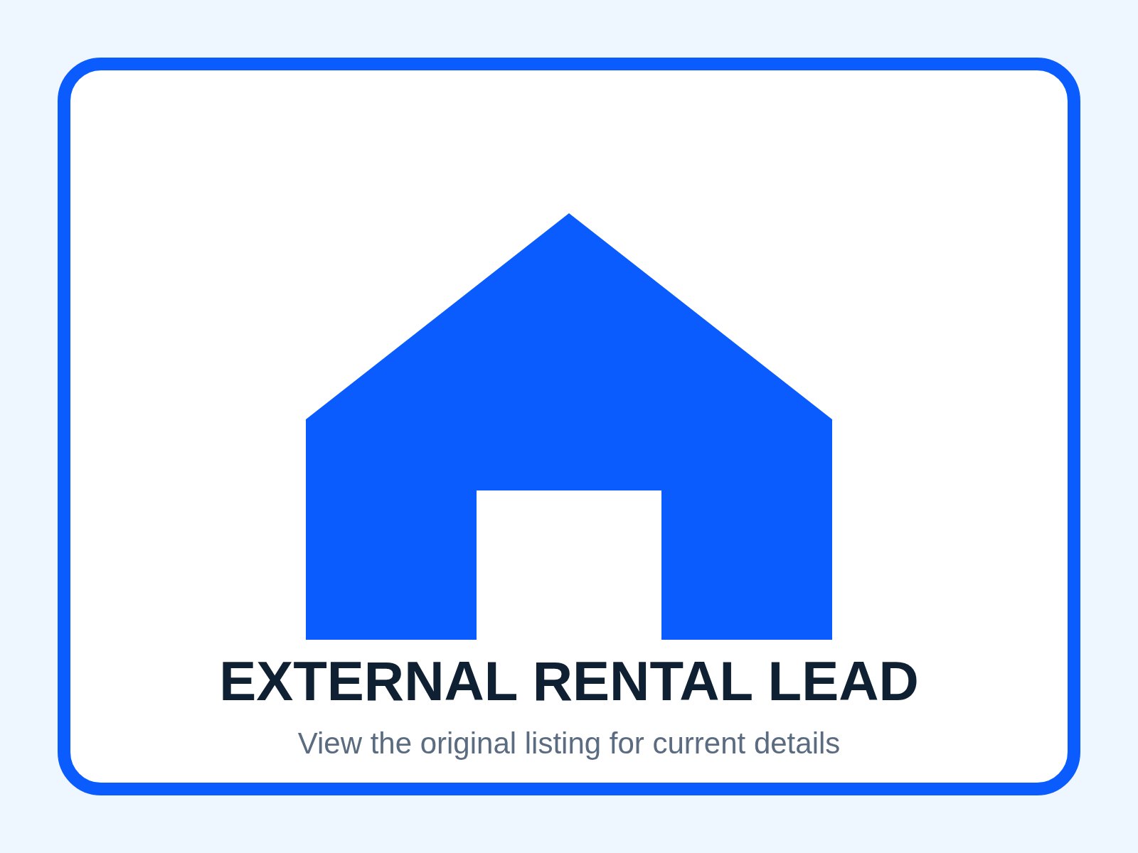 External Lead: Furnished 2-Bedroom Rental in Phoenix Park Village
