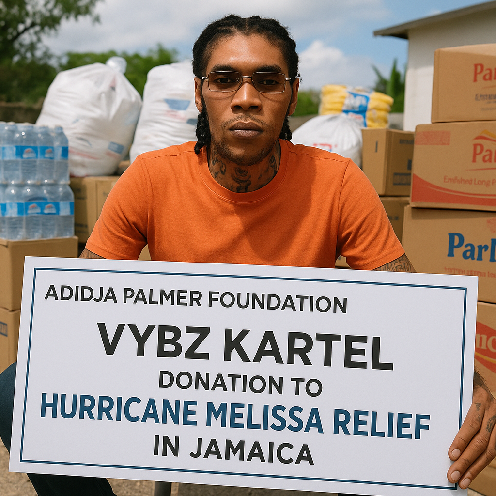 Vybz Kartel Donates to Hurricane Melissa Relief Efforts in Jamaica
